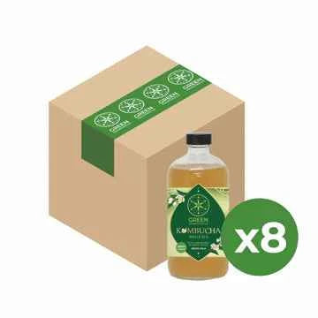 自家發酵康普茶 - 白茶 - 原箱裝 (8x460ml)