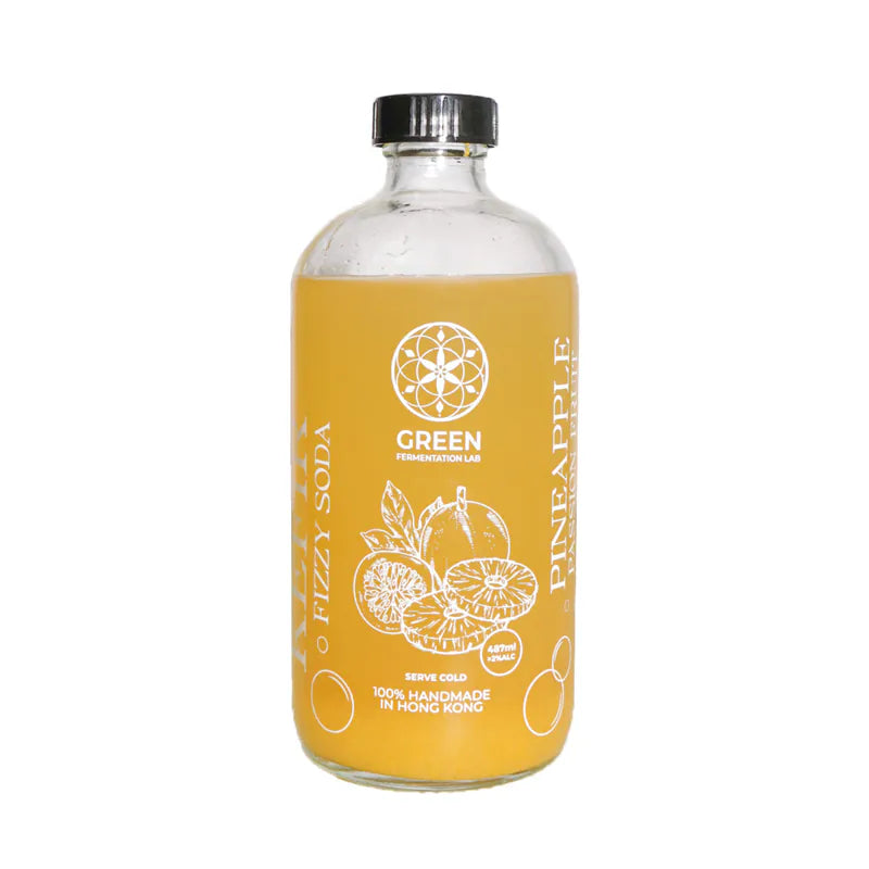 菠蘿熱情果發酵梳打 - 原箱裝 (8x328ml)