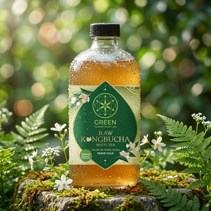 自家發酵康普茶 - 白茶 - 原箱裝 (8x460ml)