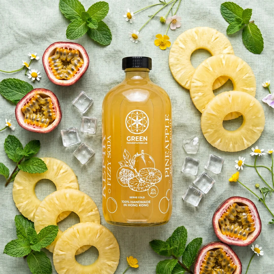 Soda fermentada de sabor a goiaba - Embalagem original (8x328ml)